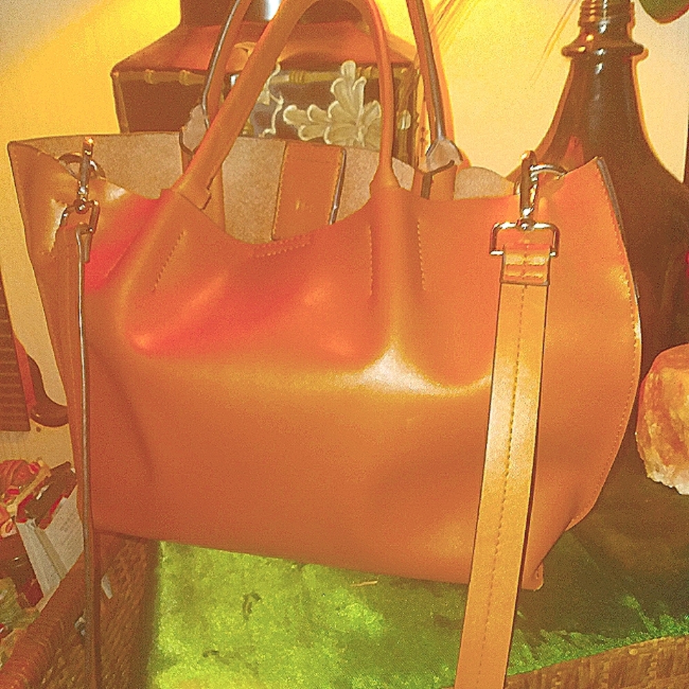 Genuine  Leather  Cross Body  Bag
